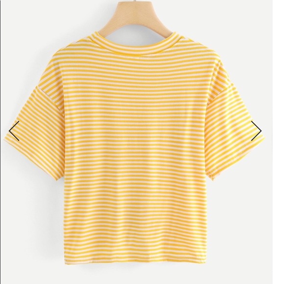 🦋striped top🦋 1 Left S - Picture 4 of 4